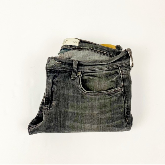 ABERCROMBIE | Gray Stretch Denim SZ 8 - Picture 2 of 7
